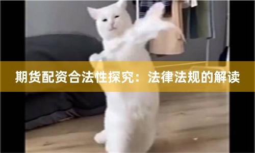 期货配资合法性探究：法律法规的解读